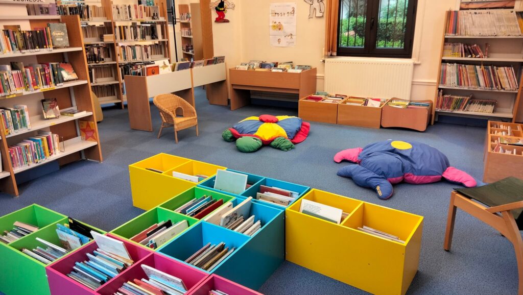 photo de la bilbliothèque